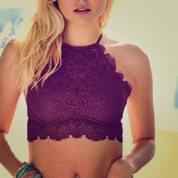 PINK Victoria's Secret Other - VS PINK high neck lace bralette🥰